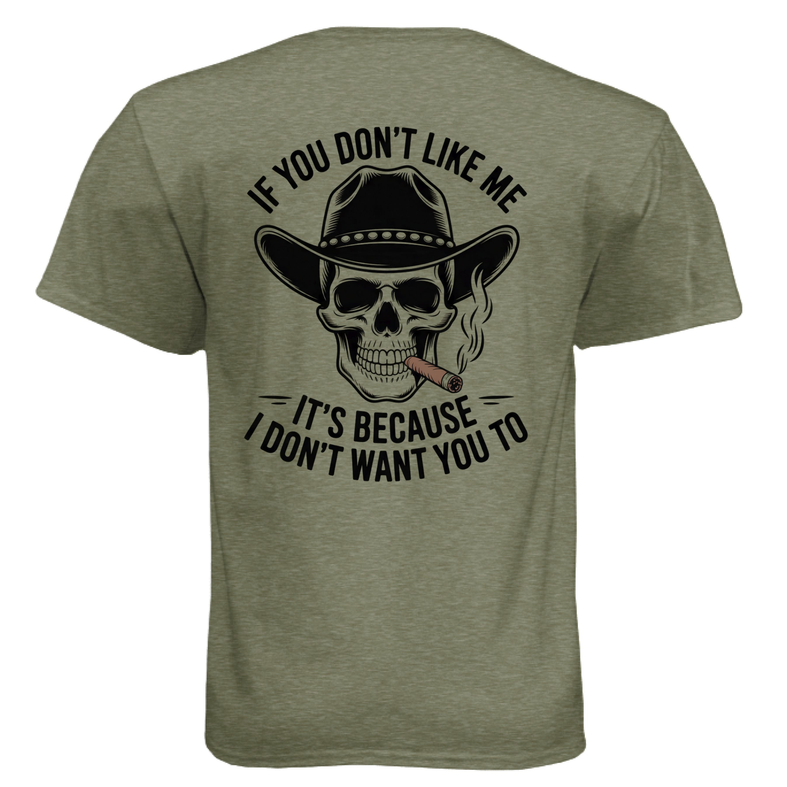 MILITARY GREEN - BACK